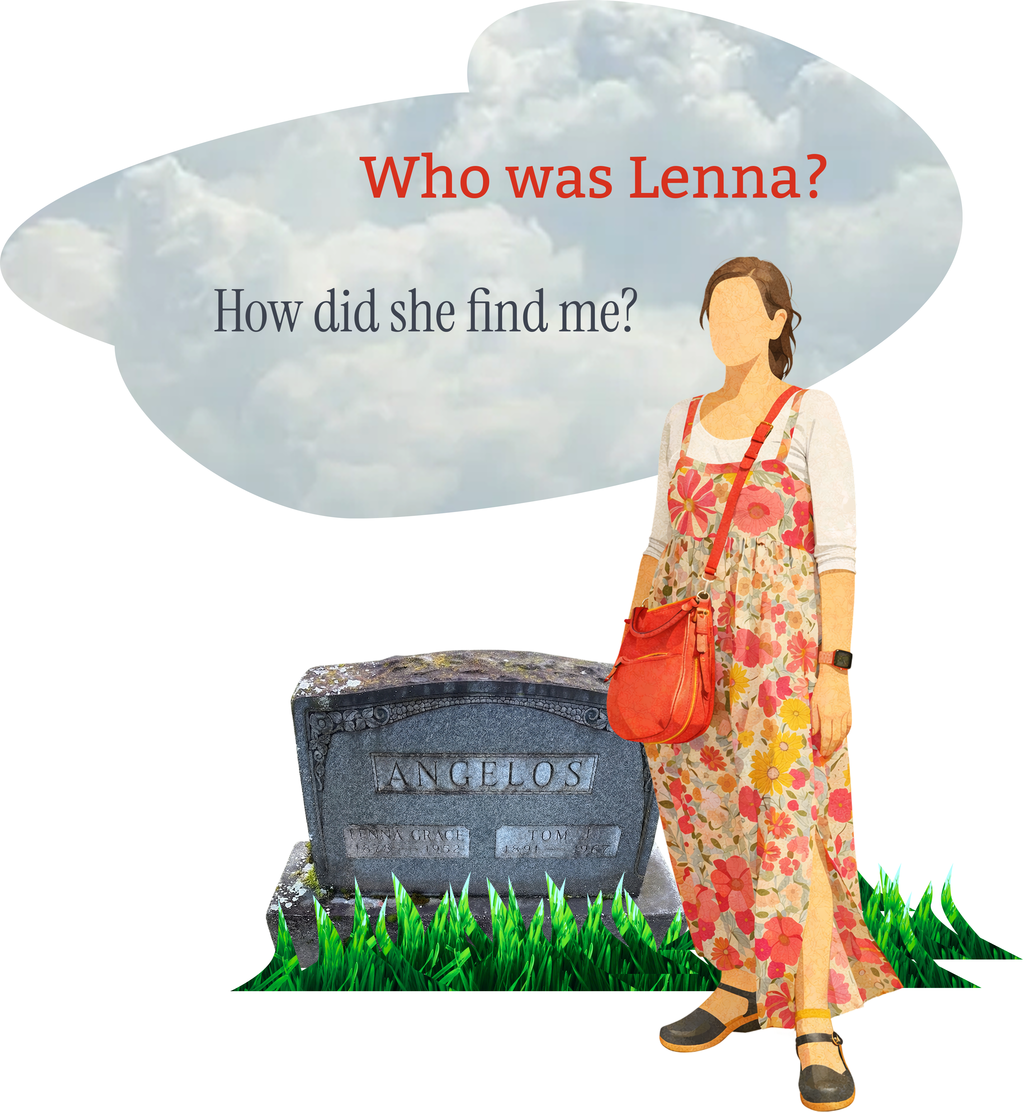 Lenna Grace Angelos — headstone